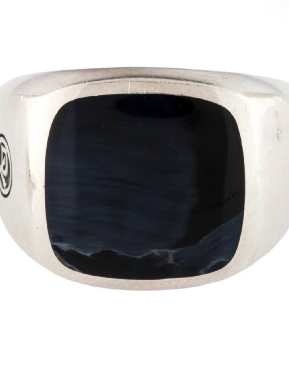 DAVID YURMAN STERLING SILVER 925  PIETERSITE SIGNET RING